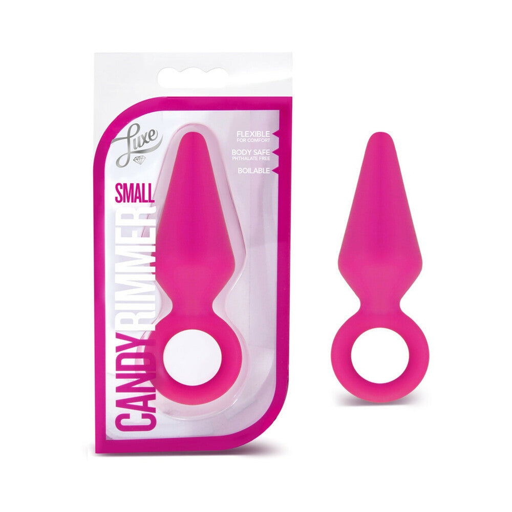 Blush Luxe Candy Rimmer Small Silicone Anal Plug Pink - Fantasies Boutique