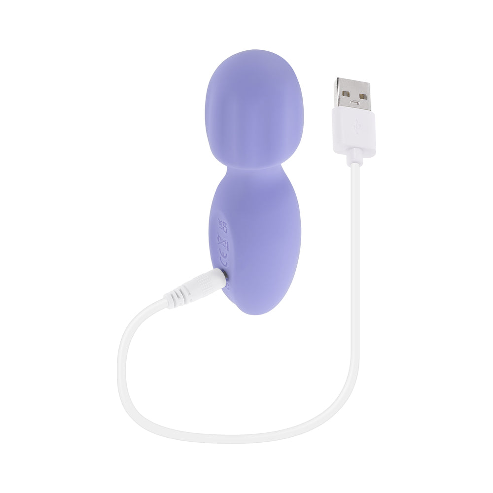 Selopa Lil' Wand Rechargeable Mini Wand Silicone Purple