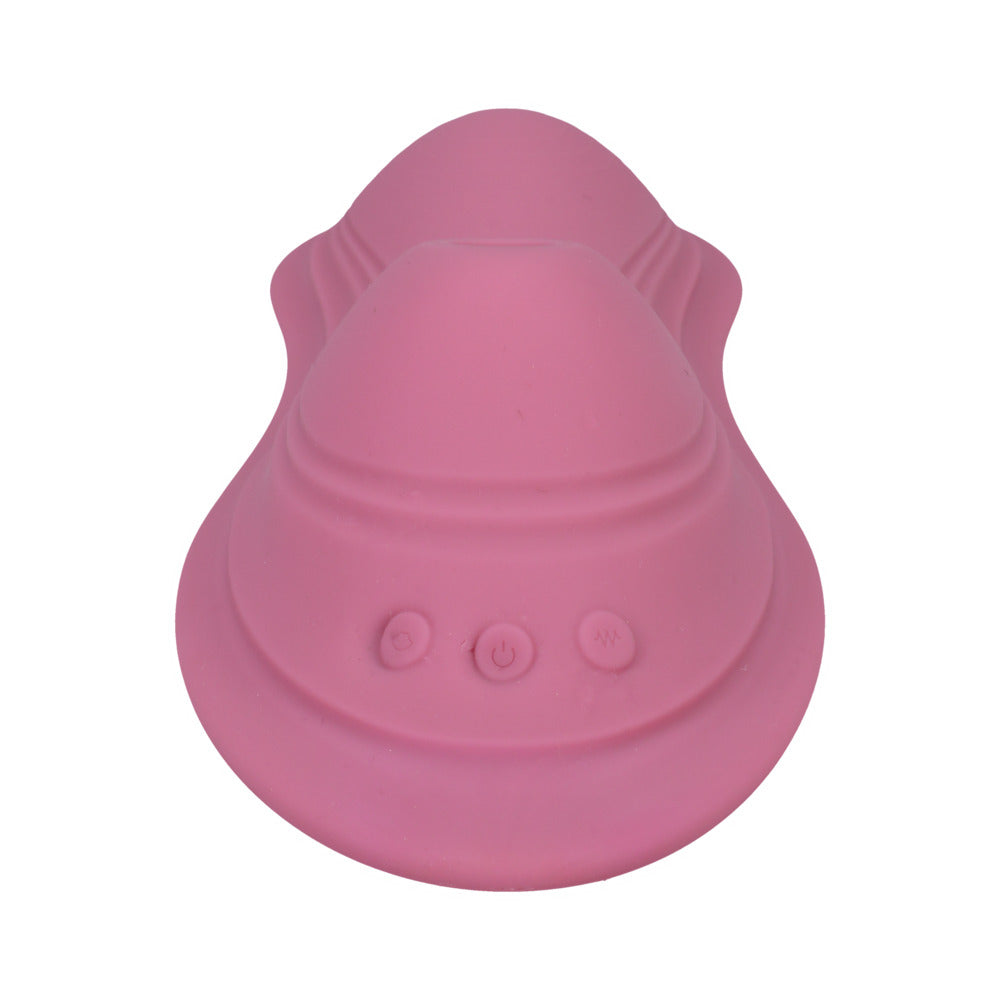iRide Pleasure Seat Suck Rechargeable with Wireless Remote Dusty Pink