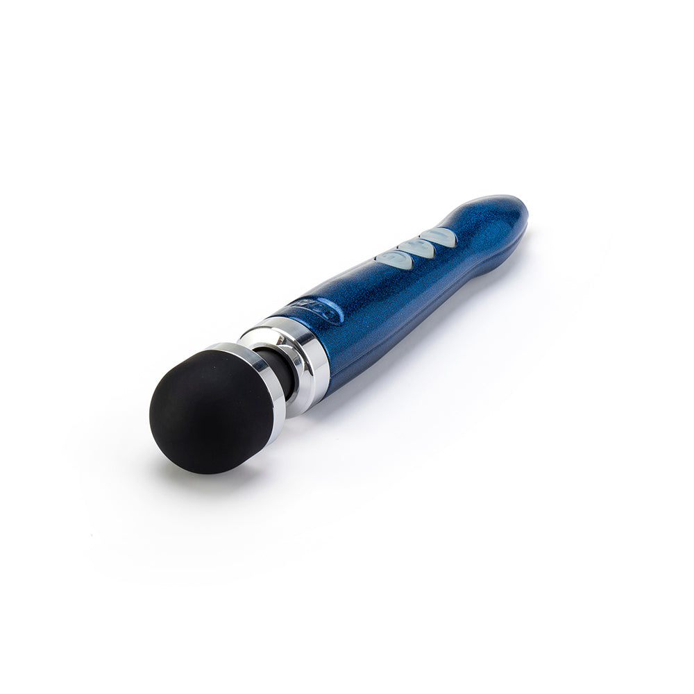 Doxy Die Cast 3R Rechargeable Compact Wand Vibrator Blue Flame - Fantasies Boutique