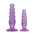 Crystal Jellies - Anal Delight Trainer Kit Purple - Fantasies Boutique