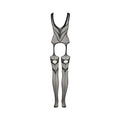 Shots Le Desir Suspender Bodystocking Black O/S