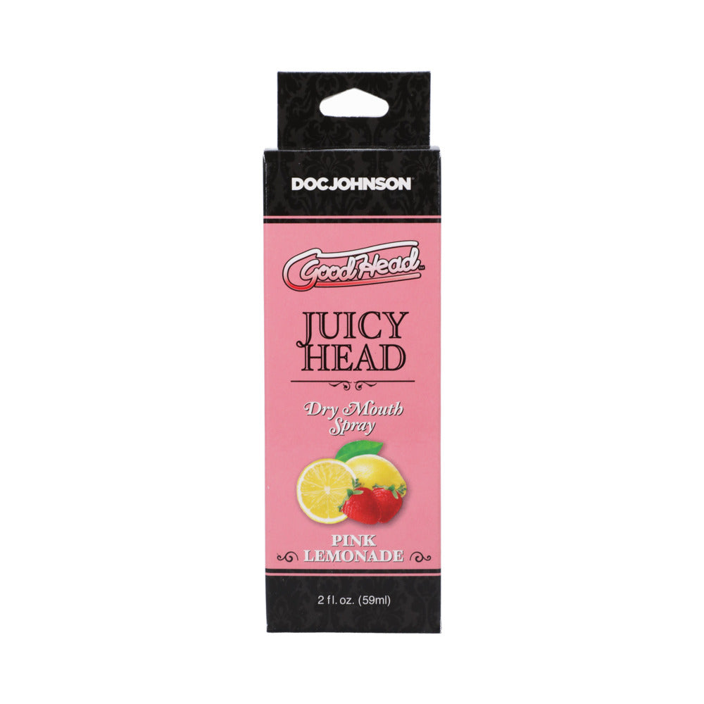 GoodHead Juicy Head Dry Mouth Spray Pink Lemonade 2 fl. oz. - Fantasies Boutique