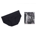 SpareParts Tomboi Rayon Briefs Harness Black Size M - Fantasies Boutique