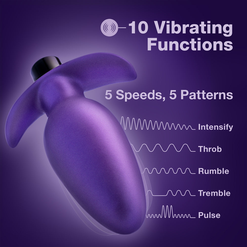 Anal Adventures Matrix Excelsior Plug Astro Violet - Fantasies Boutique