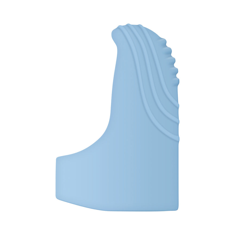 Evolved Fingerlicious Rechargeable Silicone Finger Vibrator Blue - Fantasies Boutique