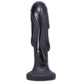 Tantus Magma Textured Fantasy Dildo Onyx - Fantasies Boutique