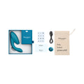 Womanizer Duo 2 Rechargeable Dual Stimulation Pleasure Air and G-Spot Vibrator Petrol - Fantasies Boutique