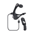 Gender X Back It Up Rechargeable Lasso C-Ring and Plug with Remote Silicone Black
