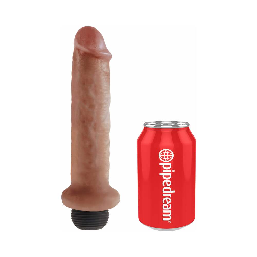 King Cock 7 in. Squirting Cock Realistic Dildo Tan - Fantasies Boutique
