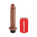 King Cock 7 in. Squirting Cock Realistic Dildo Tan - Fantasies Boutique