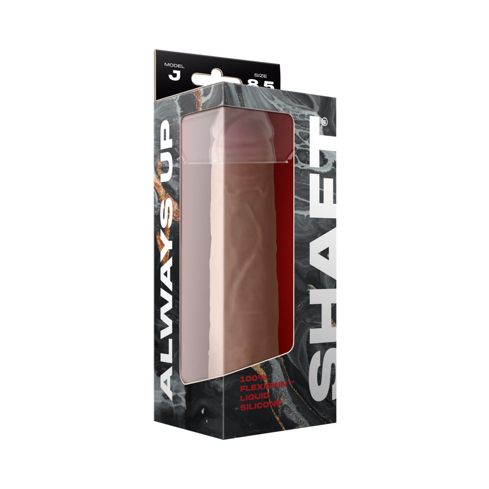 Shaft Model J: 8.5 in. Dual Density Silicone Dildo Pine - Fantasies Boutique