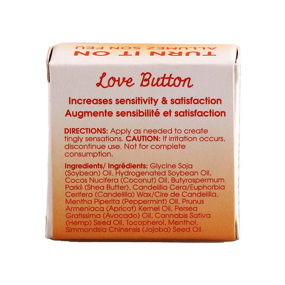 Earthly Body Love Button Tin .3oz - Fantasies Boutique