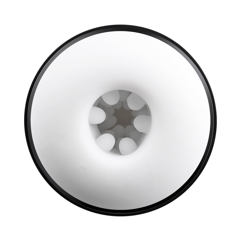 Gender X Get Your Stroke On Rechargeable Stroker TPE White - Fantasies Boutique