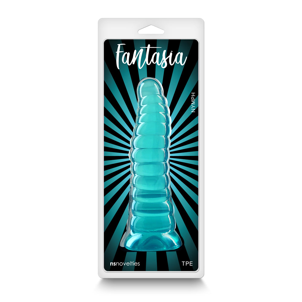 Fantasia Nymph Jelly Dong Teal - Fantasies Boutique