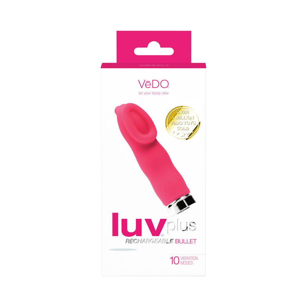 VeDO Luvplus Rechargeable Vibe - Foxy Pink - Fantasies Boutique