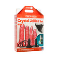 Vac-U-Lock Crystal Jellies Set PINK - Fantasies Boutique