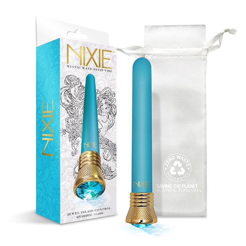 Nixie Mystic Wave Satin Classic Vibe - Aquamarine - Fantasies Boutique