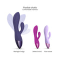 Love to Love Funky Bunny Baby Rabbit Vibrator Midnight Indigo - Fantasies Boutique