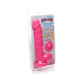 Curve Toys Lollicock 7 in. Silicone Dildo with Balls & Suction Cup Cherry - Fantasies Boutique