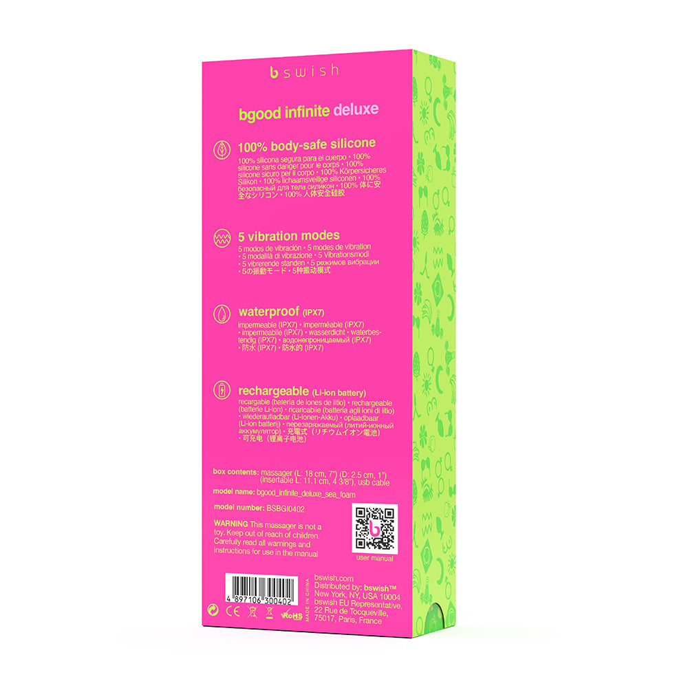 B Swish Bgood Infinite Deluxe Sea Foam - Fantasies Boutique