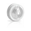 PDX Mega-Bator Pussy Rotating Thrusting Stroker With Suction Cup Clear/White - Fantasies Boutique