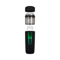 Gender X Message In A Bottle Rechargeable Thrusting Spinning Stroker with Suction Cup Base Black