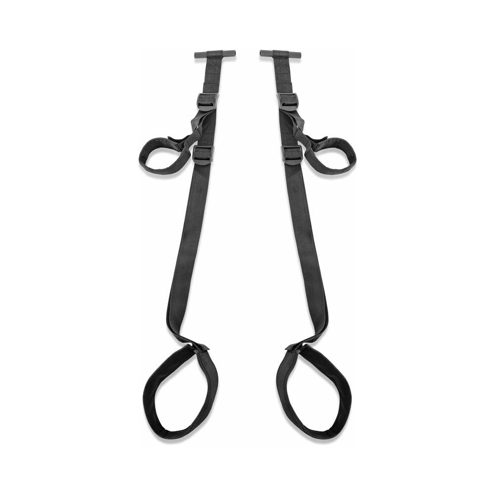 Fetish Fantasy Series Adjustable Fantasy Door Swing Black - Fantasies Boutique