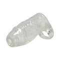 TitanMen Cock Sleeve with Ball Strap 4.5 in. Clear