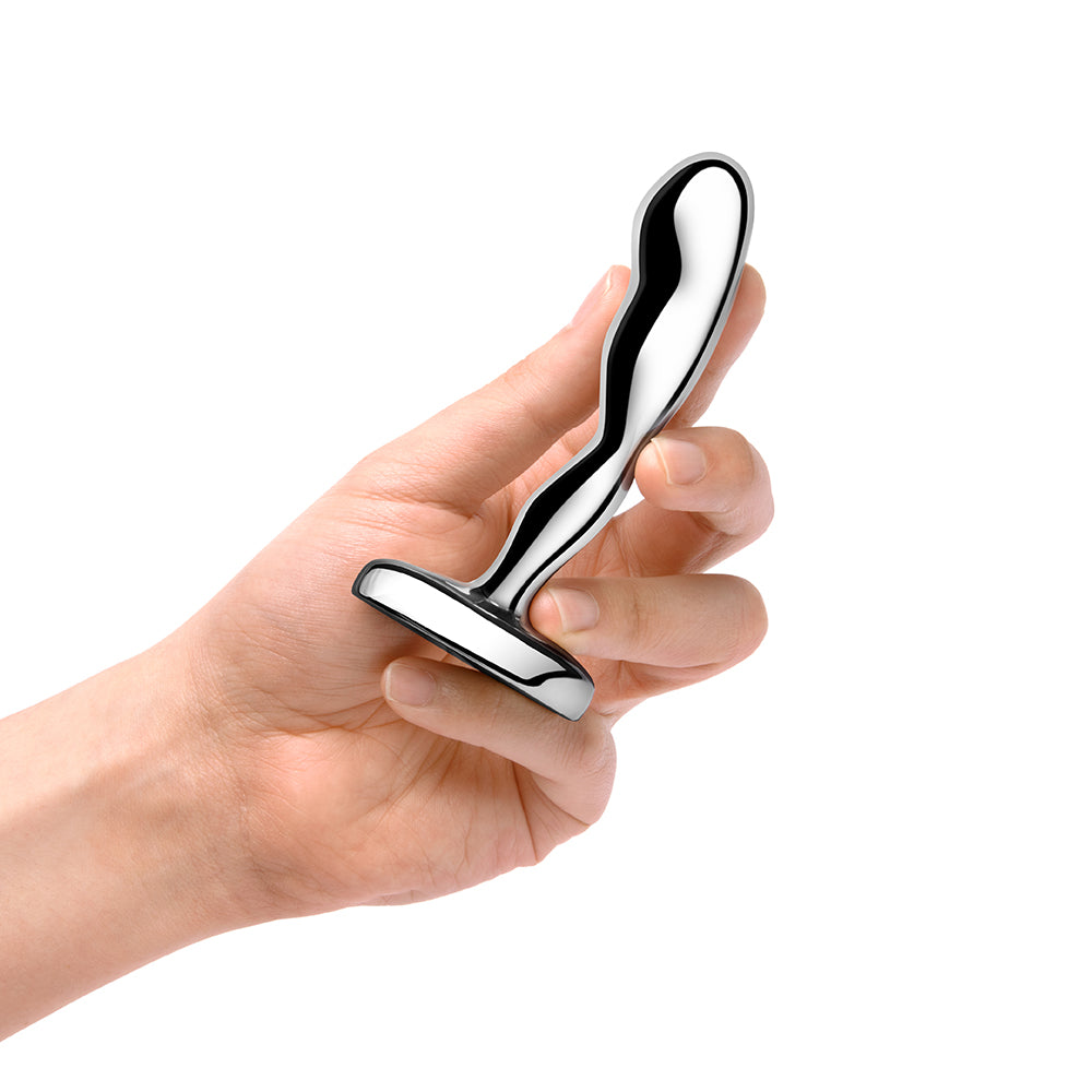 b-Vibe Stainless Steel Prostate Plug - Fantasies Boutique
