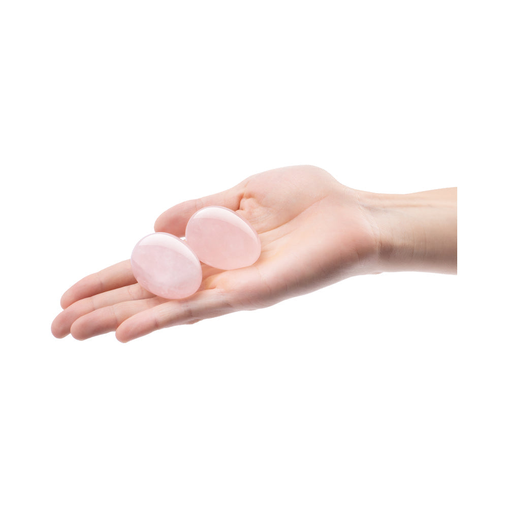 Le Wand Crystal Yoni Eggs Rose Quartz - Fantasies Boutique