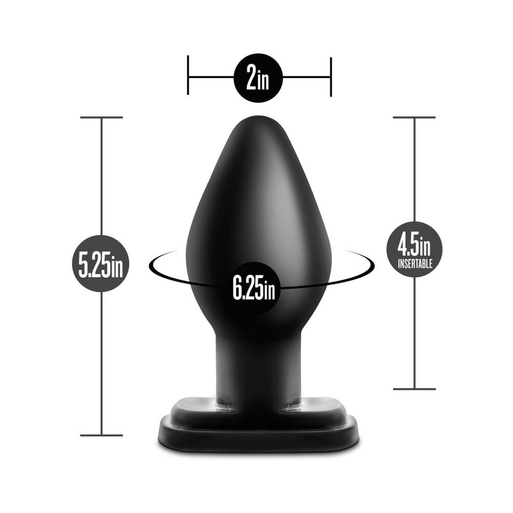 Anal Adventures XL Plug Black - Fantasies Boutique