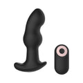 Gender Fluid Frisson Anal Vibe With Remote Silicone Black - Fantasies Boutique