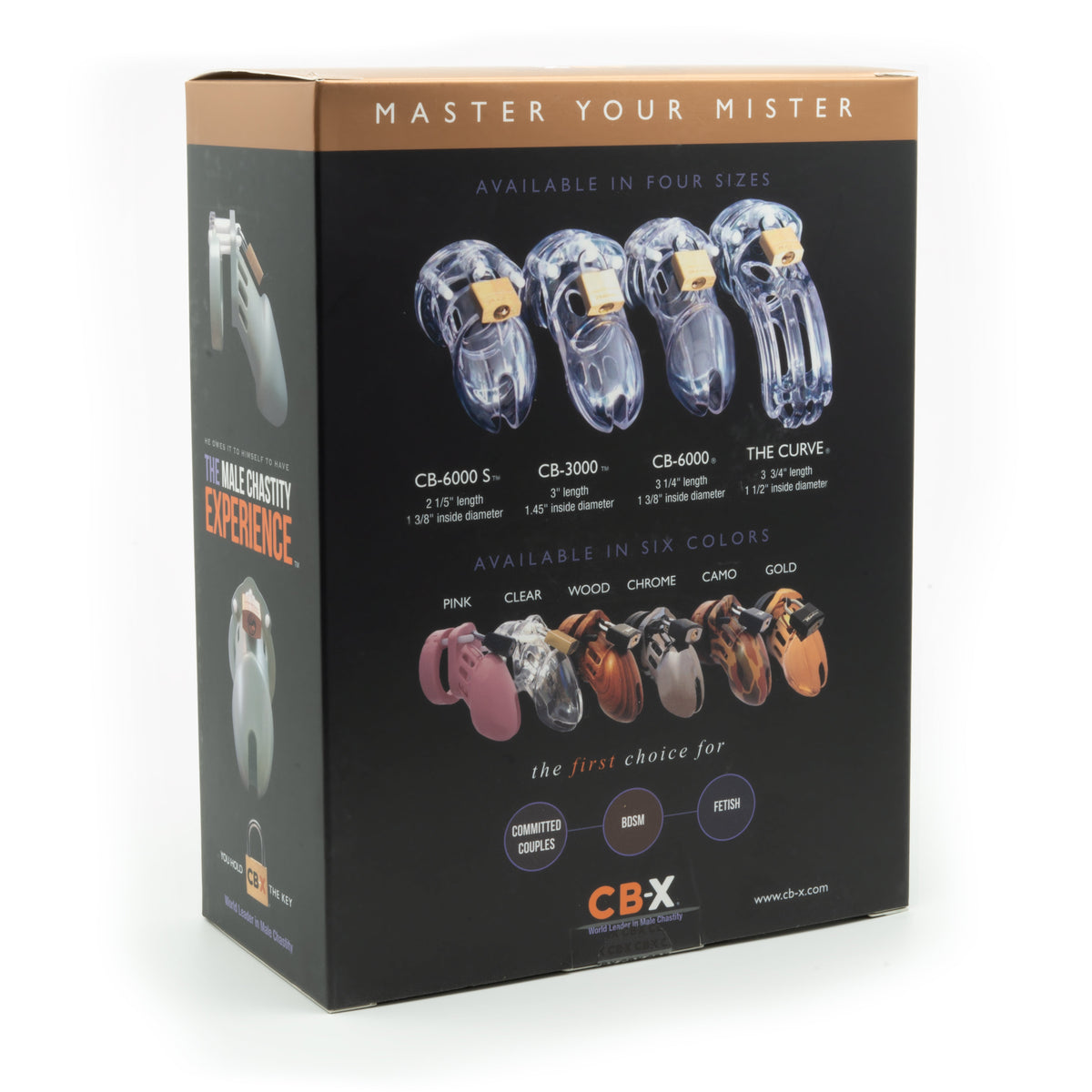 CB-6000S Clear Male Chastity - Fantasies Boutique
