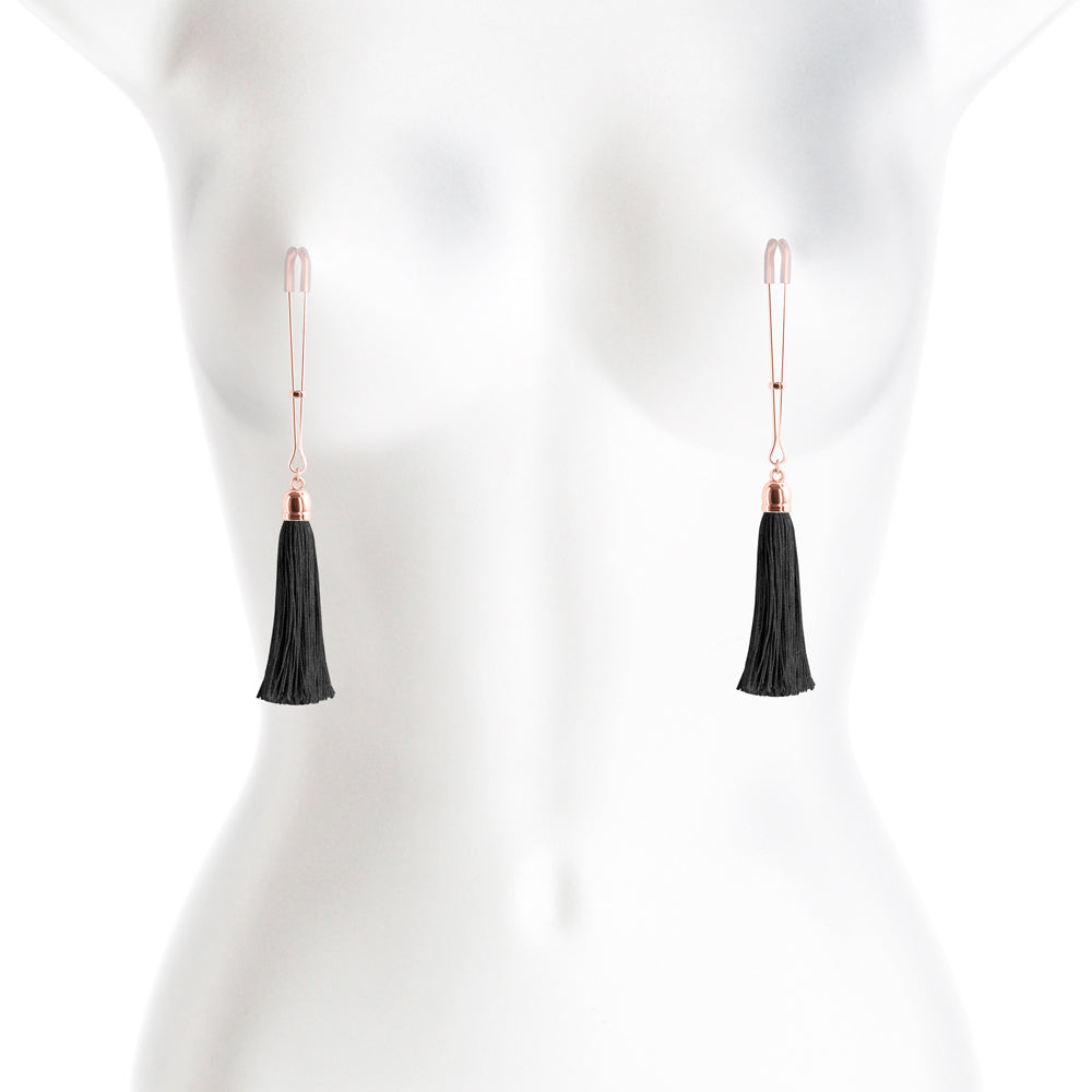 Bound Nipple Clamps T1 Black - Fantasies Boutique
