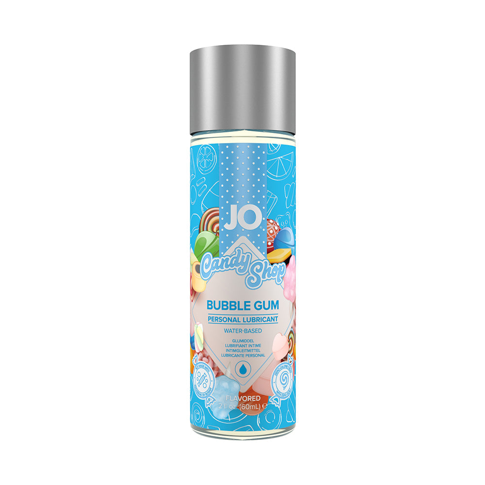 JO Candy Shop Bubble Gum Flavored Water-Based Lubricant 2 oz. - Fantasies Boutique