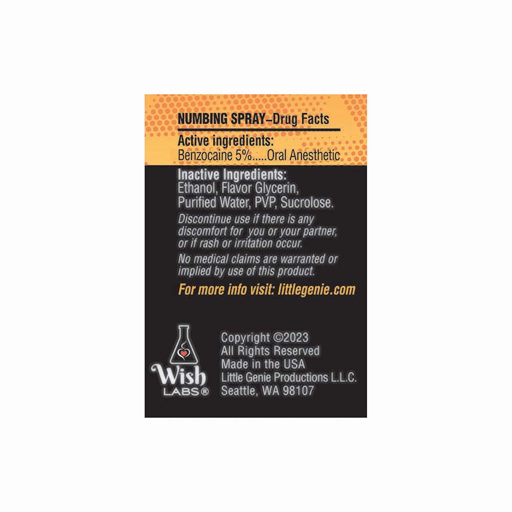 Cheef Relief Throat Spray Peach 1 oz.