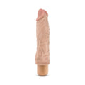 Dr. Skin Vibe 10 Realistic 8.5 in. Vibrating Dildo Beige - Fantasies Boutique