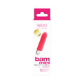 VeDO Bam Mini Rechargeable Bullet Vibe - Foxy Pink - Fantasies Boutique