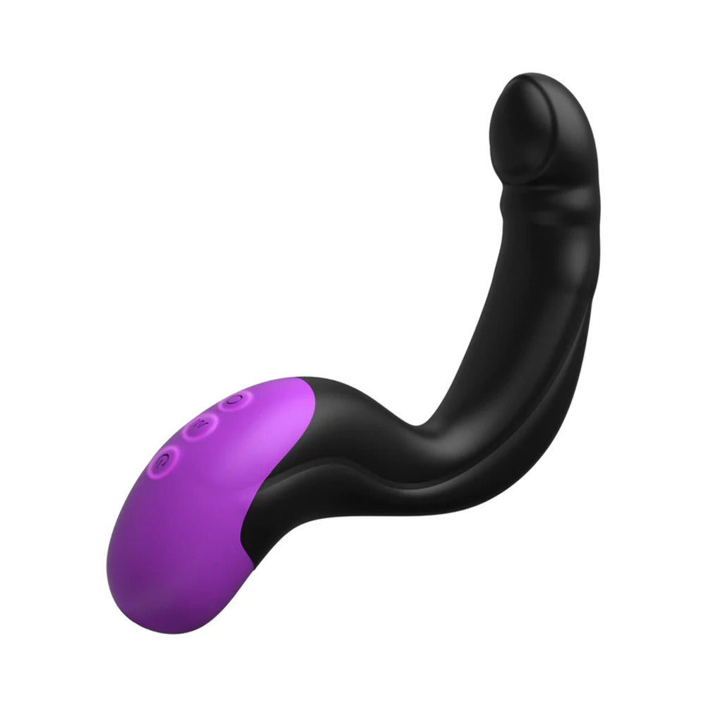 Pipedream Anal Fantasy Elite Collection Rechargeable Silicone Hyper-Pulse P-Spot Massager Black - Fantasies Boutique