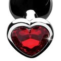 Booty Sparks Red Heart Gem Anal Plug M