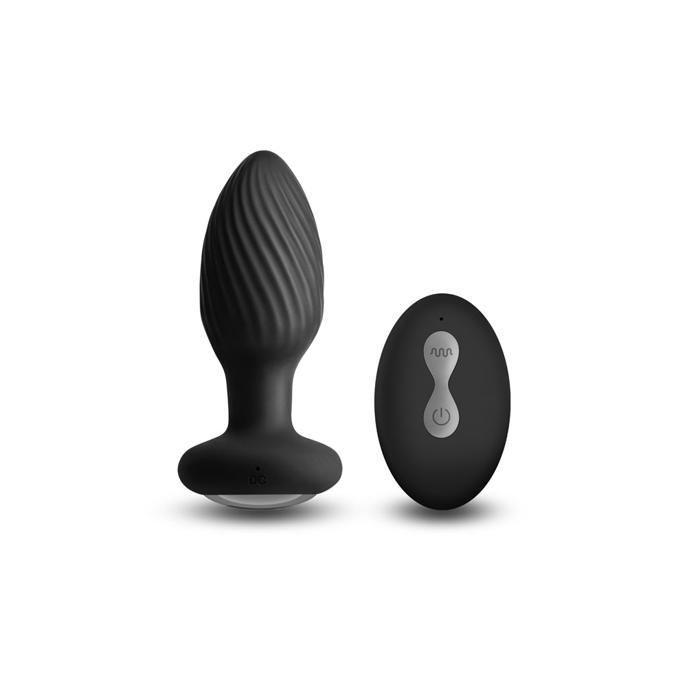 Renegade Alpine Gyrating Plug Black - Fantasies Boutique