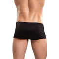Male Power The Ultimate Duo CRR Zipper Short & Red Cock Ring Black S/M