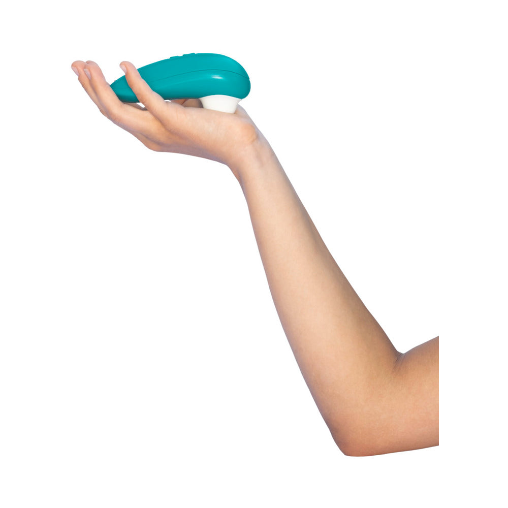 Womanizer Starlet 3 Rechargeable Silicone Compact Pleasure Air Clitoral Stimulator Turquoise - Fantasies Boutique