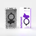 B Swish Bcharmed Basic Vibrating Cock Ring Black - Fantasies Boutique