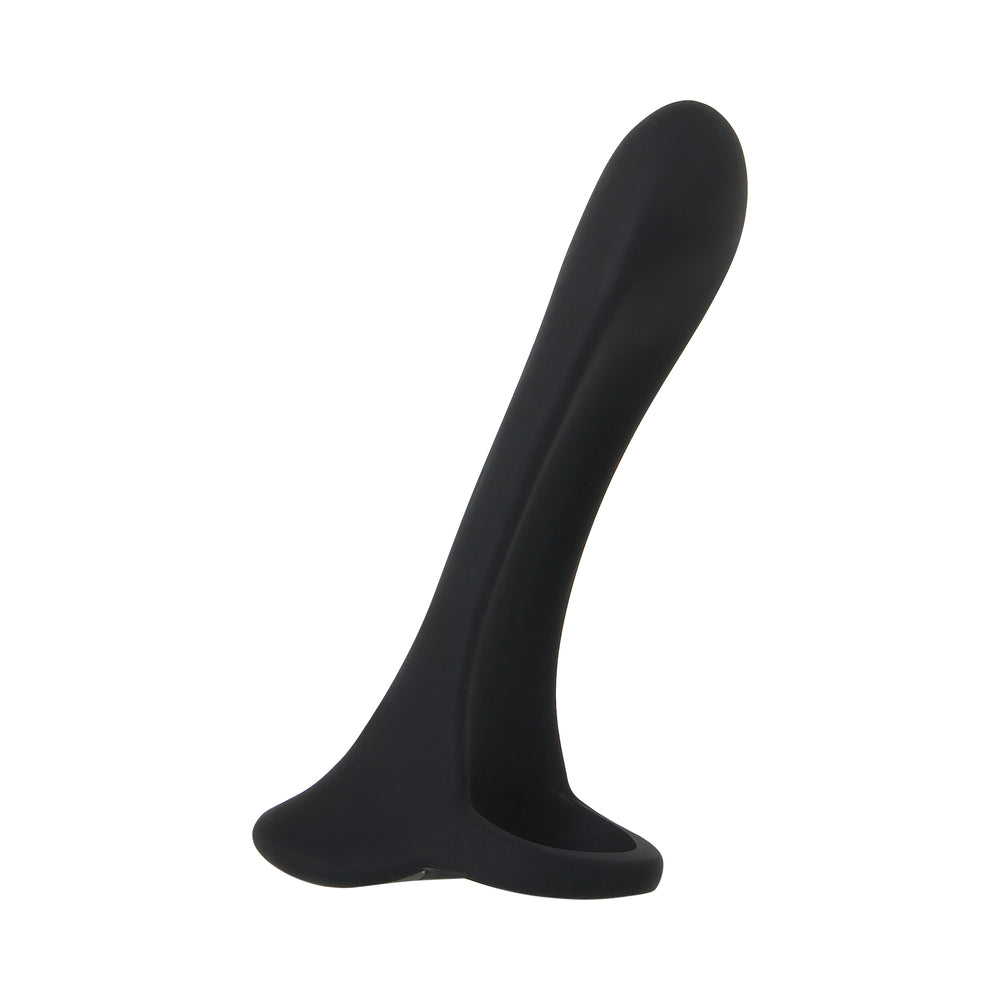 Zero Tolerance Cock Armor Rechargeable Vibrating Silicone Cock Sheath Black - Fantasies Boutique