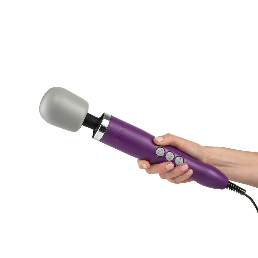 Doxy Original Massager Wand Vibrator Purple - Fantasies Boutique