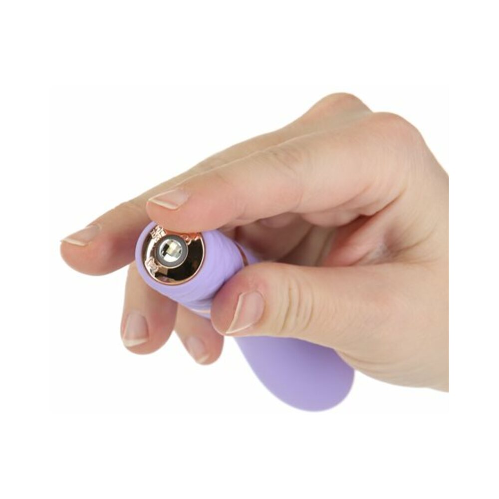 Pillow Talk Special Edition Racy Mini G-Spot Vibrator with Swarovski Crystal Purple - Fantasies Boutique