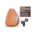 X5 Men Rita Dual Entry Masturbator with Remote-Controlled Bullet Vibrator Tan - Fantasies Boutique