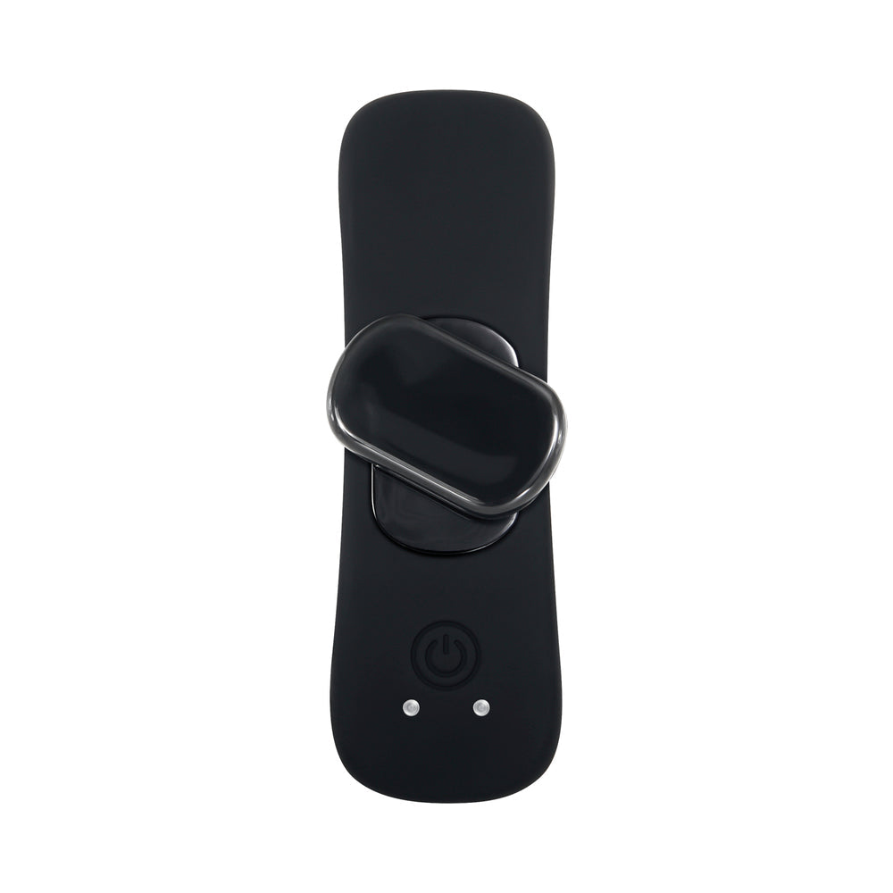 Gender X Our Undie Vibe Rechargeable Remote-Controlled Magnetic Silicone Underwear Vibrator Black - Fantasies Boutique